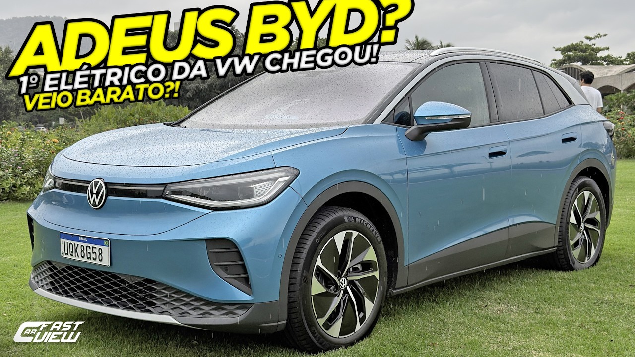 NOVO VOLKSWAGEN ID4 2027 +CONFIÁVEL QUE BYD E GWM COM AUTONOMIA +500 KM E ACABAMENTO DE PASSAT!?
