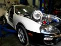 AWD Supra S598 turbo spool up at transbrake
