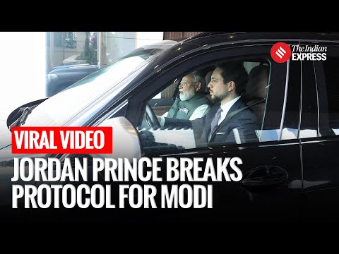 Royal Drive Diplomacy: When Jordan’s Crown Prince Drove PM Narendra Modi | PM Modi Jordan Visit