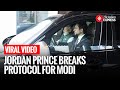 Royal Drive Diplomacy When Jordan S Crown Prince Drove PM Narendra Modi PM Modi Jordan Visit