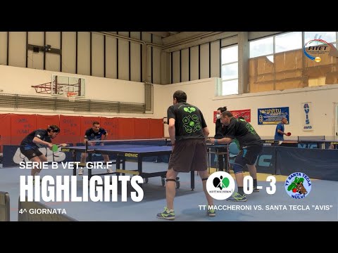 Serie B Veterani Gir.F: Maccheroni "Gege Fruit" vs. Santa Tecla Nulvi "Avis" 0-3