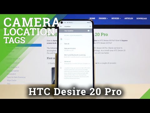 How to Disable Location Function in HTC Desire 20 Pro – Deactivate Tracking Your Location