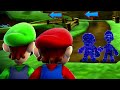 Super Mario Galaxy HD - All Cosmic Mario & Luigi Races