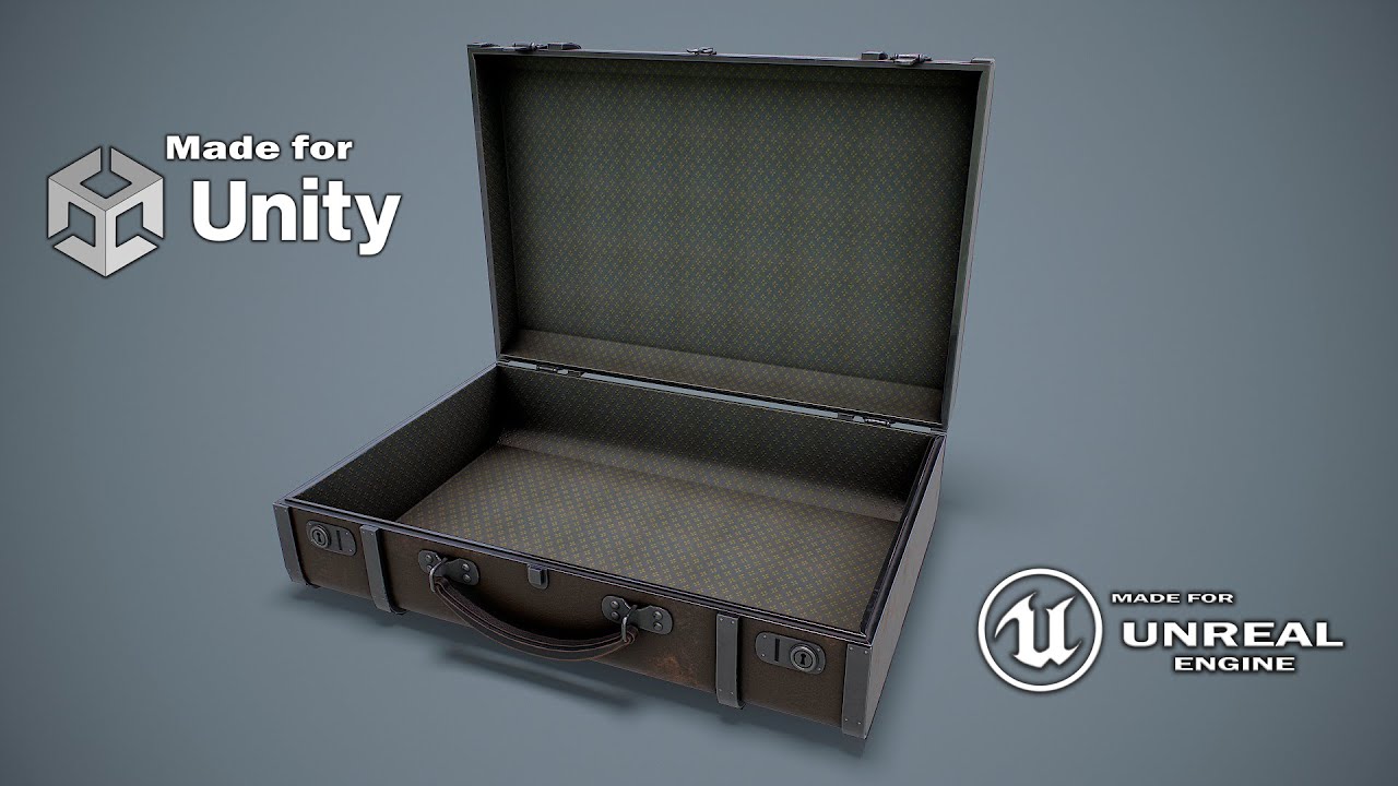 Suitcase 3D Model