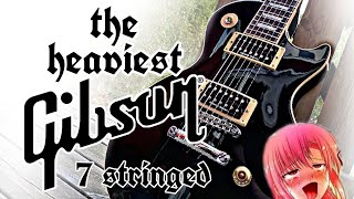 Video thumbnail for The heaviest gibson known to mankind - Les Paul classic 7 by Mika Lagreen