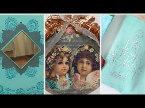 ManosalaObraTv 2019 Programa 90 Adornos Navideños - Espejo Mandala - Kit de Pedreria