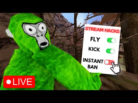 Using HACKS on Gorilla Tag Streamers Until They Notice (again)