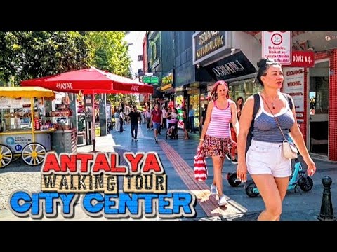 Discover City Center Antalya: A Walking 9 September 2025 #antalya #downtown #walkingtour