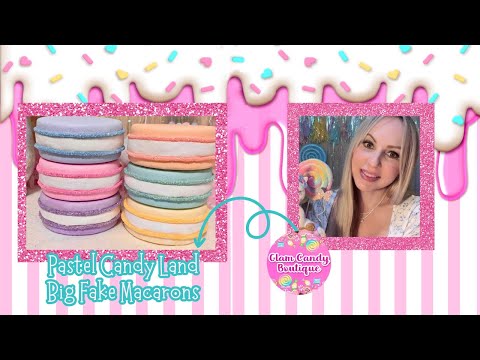Fake Giant Macaroon Macaron Tutorial