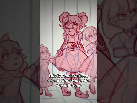 Mario the music box commission ft my game 6 crew #mariothemusicbox #game6crossover #meme #art