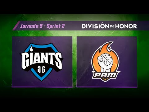 Giants Underdoges vs PAM - #LoLHonor5 - Jornada 5 - Sprint 2