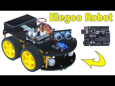 Elegoo ROBOT DIY with Arduino TUTORIAL and TEST