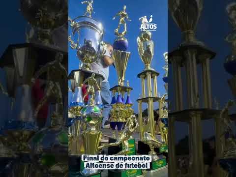 Alto Franco Campeão do Campeonato Municipal de Altos  - PI EDIÇÃO de 2025.