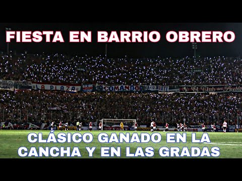 "Cerro Porteño vs. el colero del torneo: Ejemplo de aliento La Mejor Hinchada del País" Barra: La Plaza y Comando • Club: Cerro Porteño • País: Paraguay