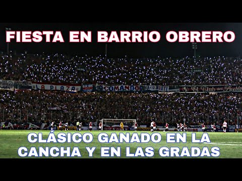 "Cerro Porteño vs. el colero del torneo: Ejemplo de aliento La Mejor Hinchada del País" Barra: La Plaza y Comando • Club: Cerro Porteño