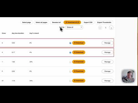 Item video thumbnail