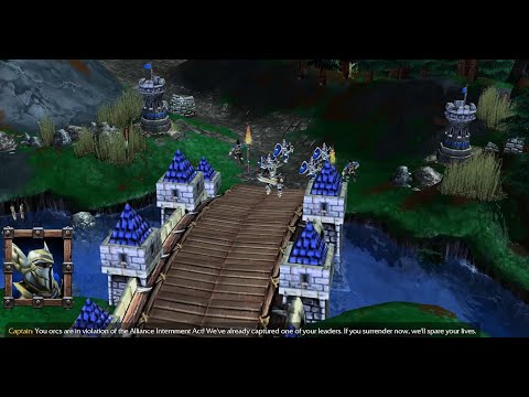 WarCraft 3 Campaign Remake in StarCraft 2: Azeroth Reborn Prologue Chapter 2 - Departures