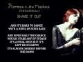 Florence + the Machine - Shake It Out (Lyrics ...