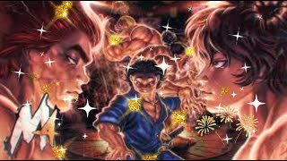 kengan ashura reagindo ao rap do Os Cinco Mais Fortes⛹️ (Baki the Grappler) ‪@M4rkim🎶