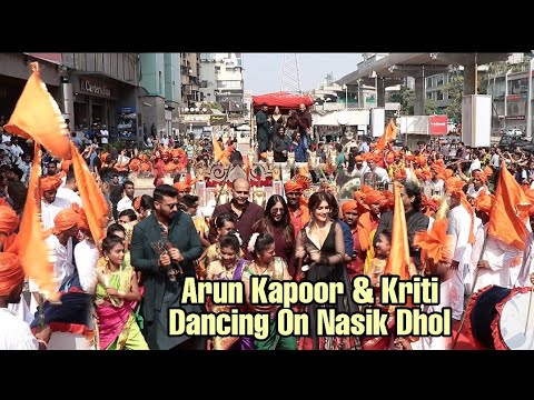 Arjun Kapoor And Kriti Sanon ROYAL ENTRY At Mann Mein Shiva Song Launch | Panipat