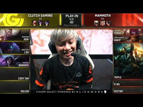 CG vs MMM | Play-In Groups | 2019 World Championship | Clutch Gaming vs MAMMOTH (2019)