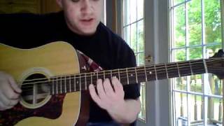 How to play the banjo intro to keith urban somebody like you pt1.MOV