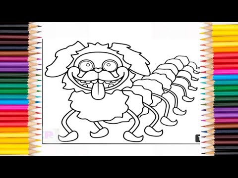 pj pug-a Pillar Colouring pages/Poppy Playtime Chapter2
