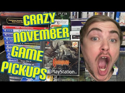 November 2022 Video Game Pickups