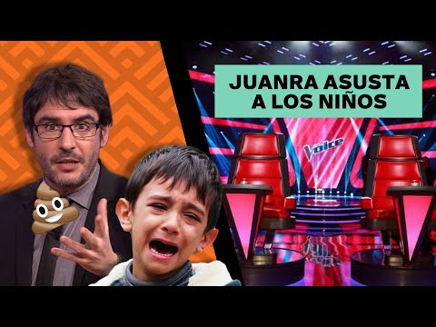 💣 JUANRA BONET: "ASUSTO a los NIÑOS en LA VOZ KIDS"