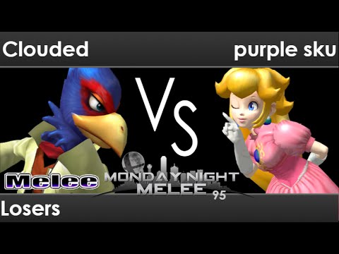 MNM 95 - AWOL | Clouded (Falco) vs purple sku (Peach) Losers -  Melee