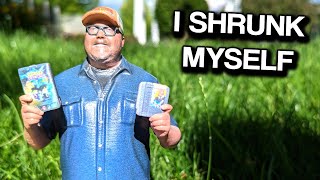 I Shrunk Myself into a Figure with Shrunk3D