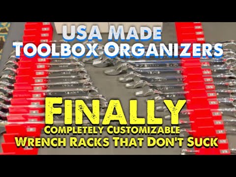 New Wrench Racks That Look And Perform Great From Ernst! Tool Organization At It's Best!