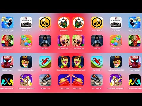 Ice Scream 2,Hello Ice Scream,Cafe Ice Screm,Sponge Granny,Hunter Assassin,Tank Stars,