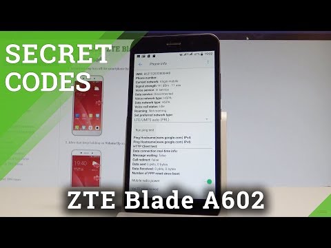 ZTE Blade A602 CODES / Secret Menu / Hidden Mode / Tricks |HardReset.Info