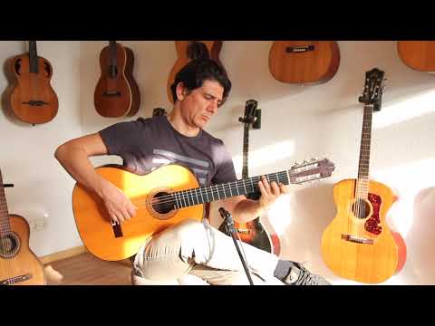 Eladio (Gerundino) Fernandez flamenco guitar 1989 beautiful handmade guitar with loud and deep sound + check video! image 13