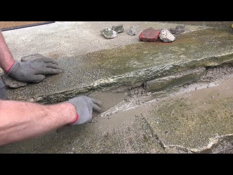 DIY Concrete Stair Repair 1 of 3