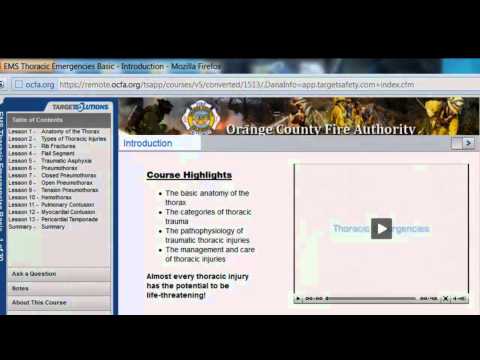 Ocfa Target Solutions Screencast