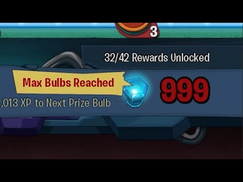 I spent 999 more prize bulbs in BFN