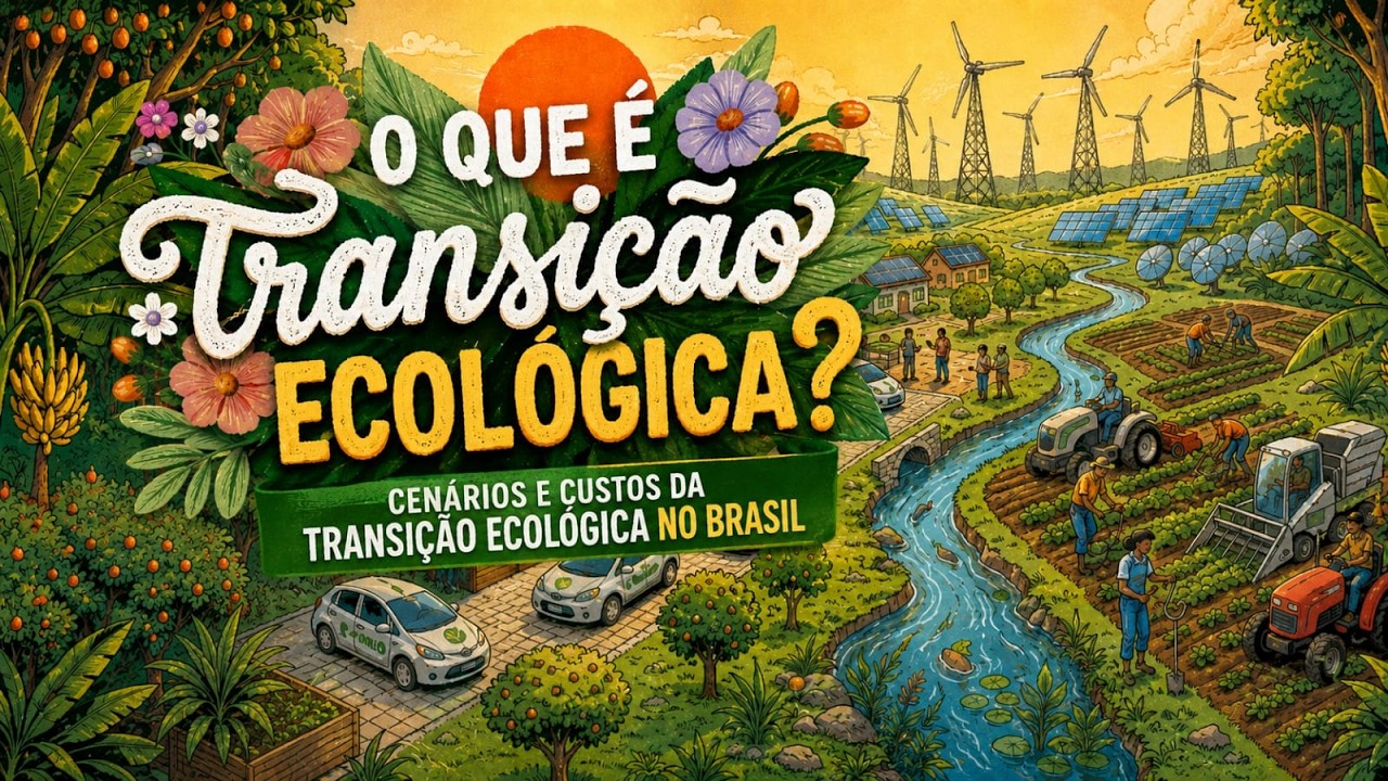 Cenários e custos da transição ecológica no Brasil