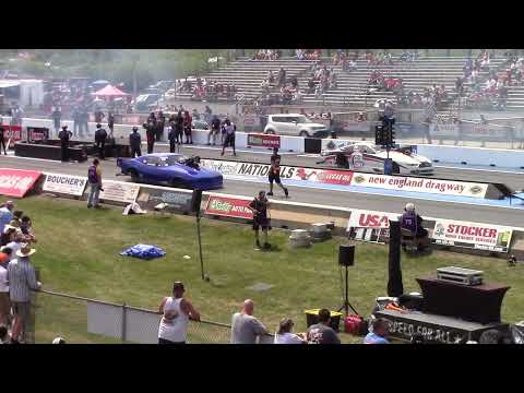 Stan Shelton & Dmitry Samorukov qualifying at the New England Nationals