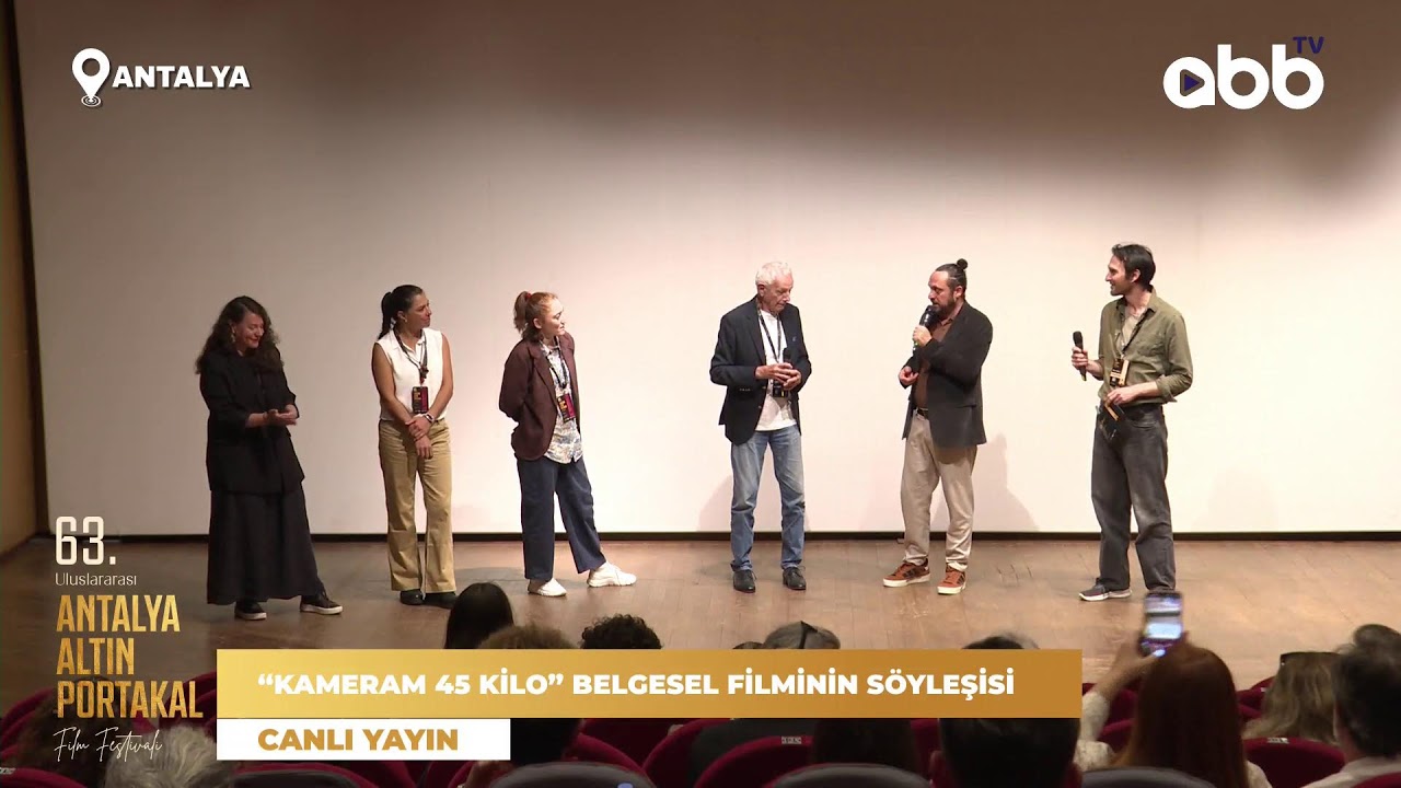 “KAMERAM 45 KİLO” BELGESEL FİLMİNİN SÖYLEŞİSİ