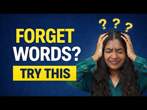 Why You Forget English Words (And How to Fix It)