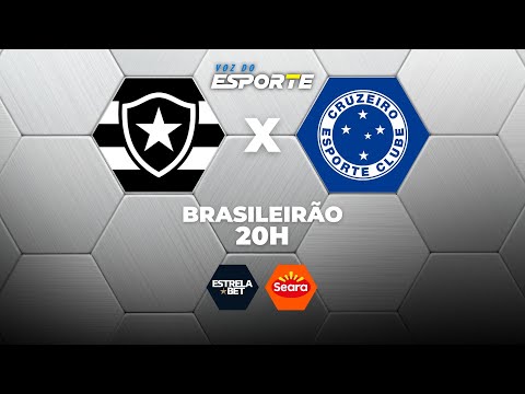 BOTAFOGO X CRUZEIRO - AO VIVO | CAMPEONATO BRASILEIRO – 29/01/2026