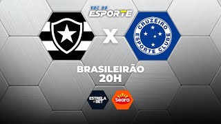 BOTAFOGO X CRUZEIRO - AO VIVO | CAMPEONATO BRASILEIRO – 29/01/2026