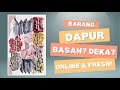 Barang Basah Dah Siap Siang Dan Boleh Beli ONLINE JE Fresh Pula Tu
