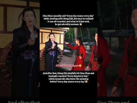 The Untamed new BTS — Xiao Zhan said ‘Every day means every day’ — the most iconic line from the MDZ