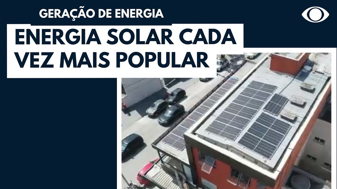 Brasil chega no oitavo lugar na geração de energia solar