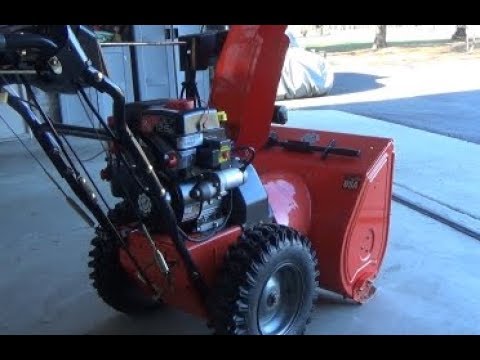Ariens Snow Blower Maintenance