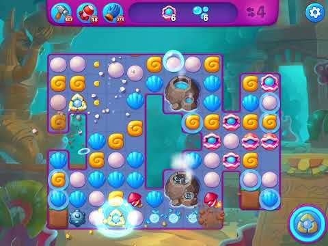 Fishdom Very Hard level 6632 no boosters フィッシュダム ベリーハード [Friend's]