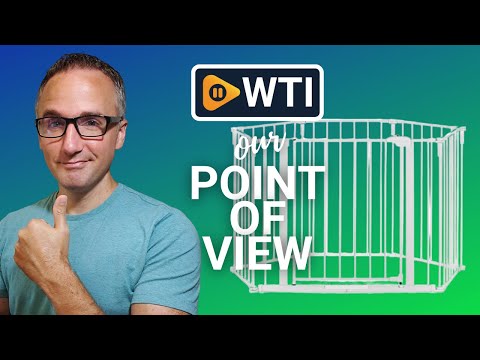 Regalo Adjustable Baby Gate & Play Yard - WTI product video review